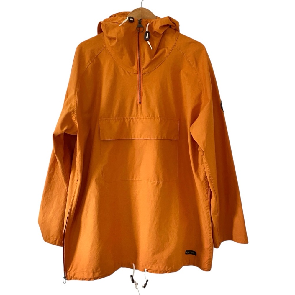 Barbour Ben Fogle Washed Keswick Jacket Orange Pullover Adventure Outdoor XL